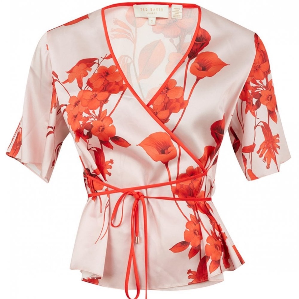 Ted Baker Women’s wrap top- 5